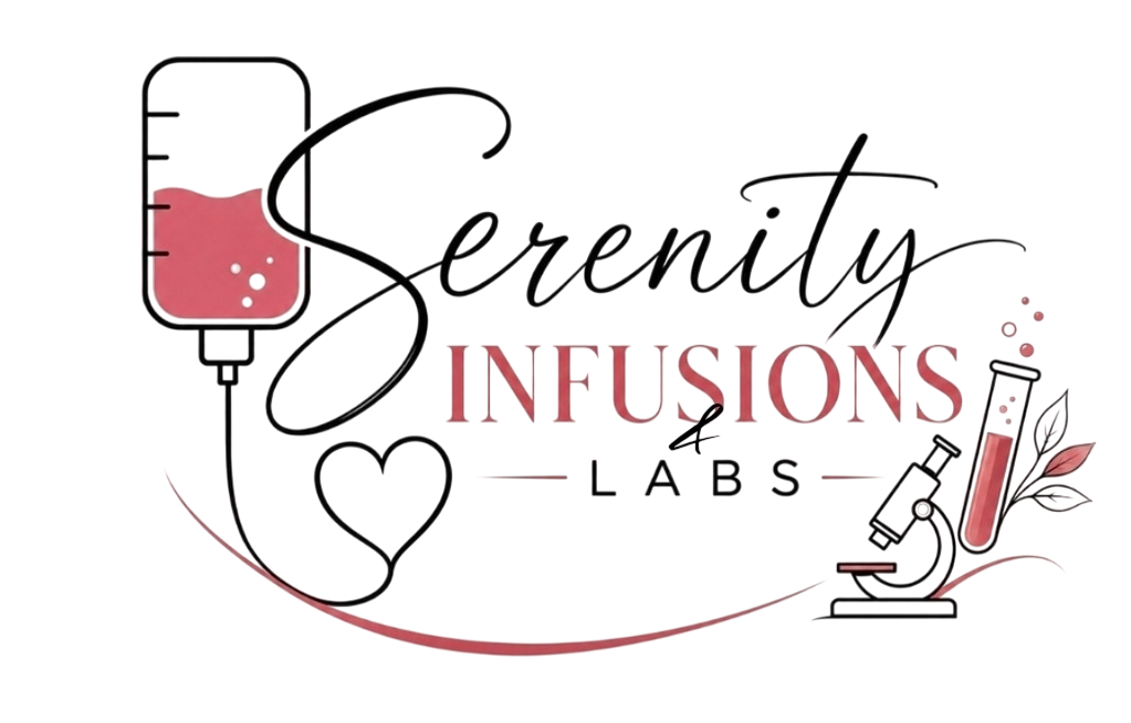 Serenity Infusions and Lab logo