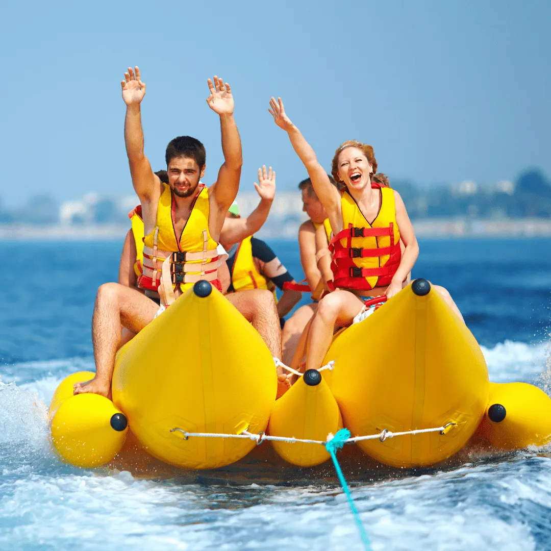 Thrilling Banana & Donut Rides