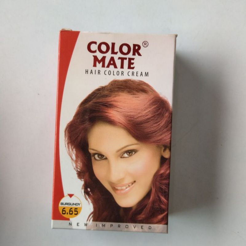 COLOR MATE HAIR COLOR CREAM BURGUNDY