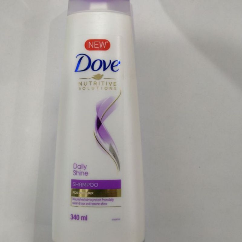 DOVE DAILY SHINE SHAMPOO 340 ML