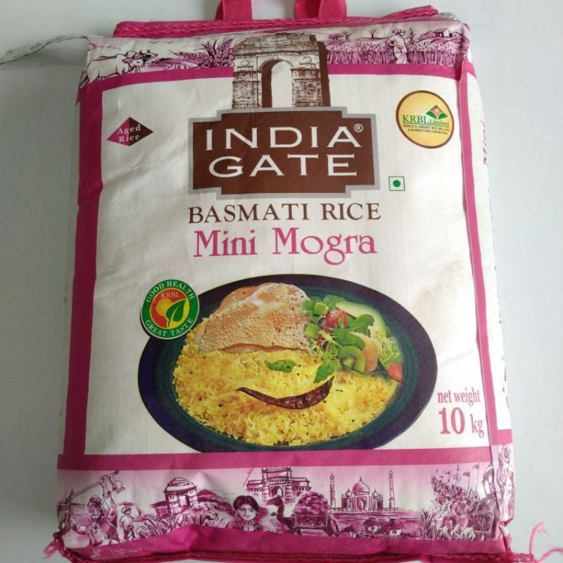 INDIA GATE MINI MOGRA RICE 10 KG