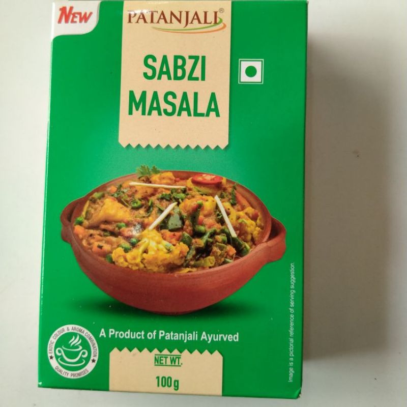 PATANJALI SABJI MASALA 100 GRAM