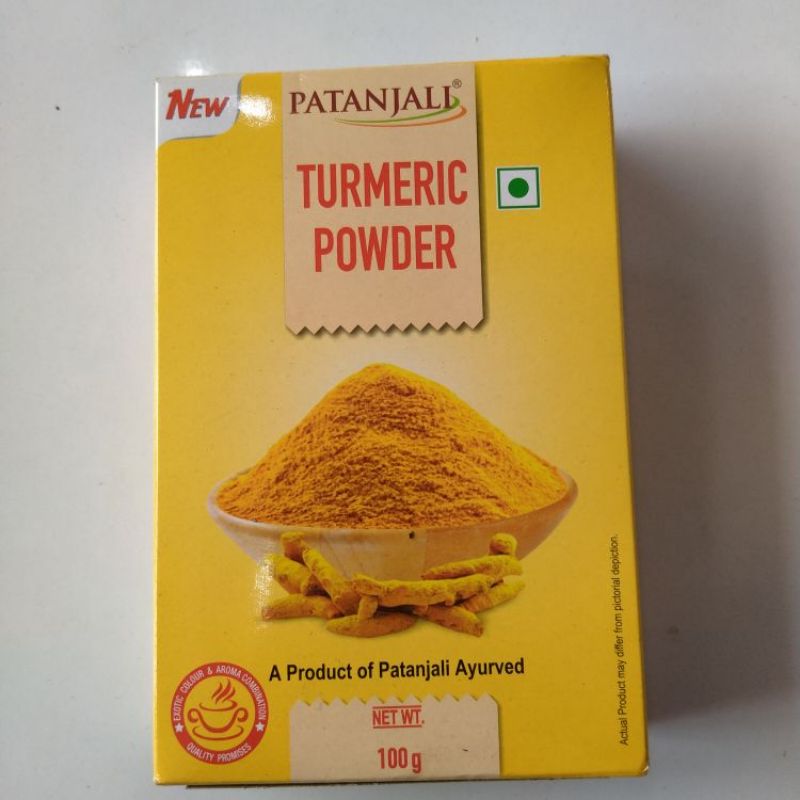 PATANJALI TURMERIC (HALDI) POWDER  100 GRAM