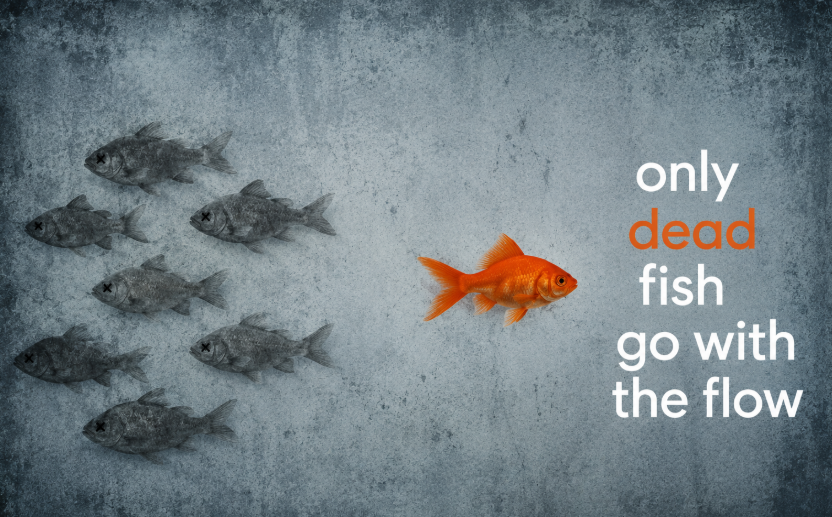 dont go with the flow
