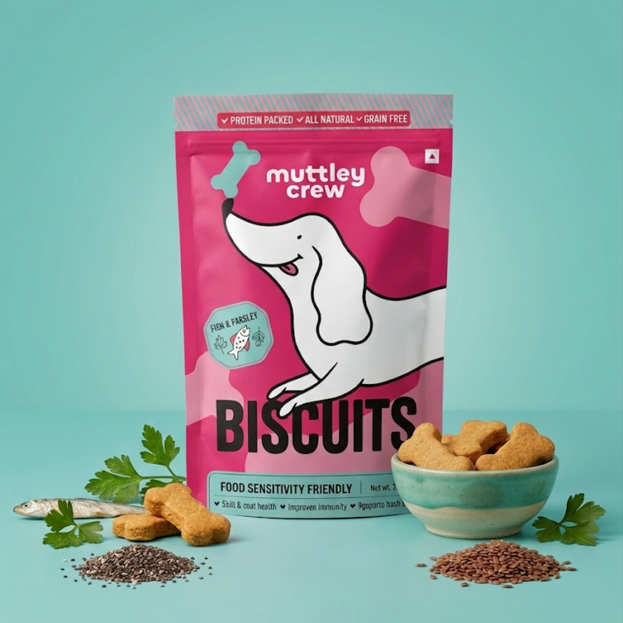 Fish & Parsley Biscuit