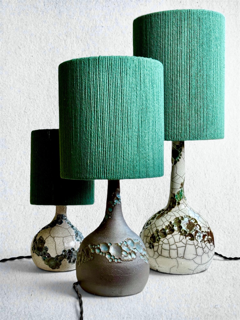 handmade lamps and lampshades