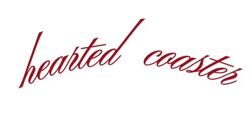 ハートのコースター