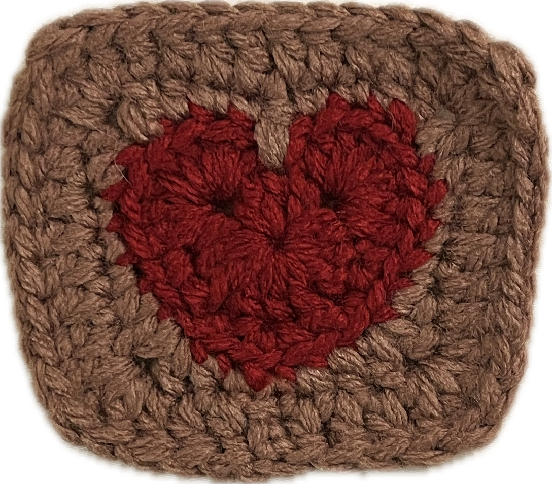 ハートのコースター