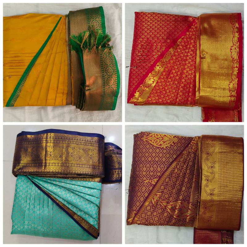 Saree prepleating & Box Folding