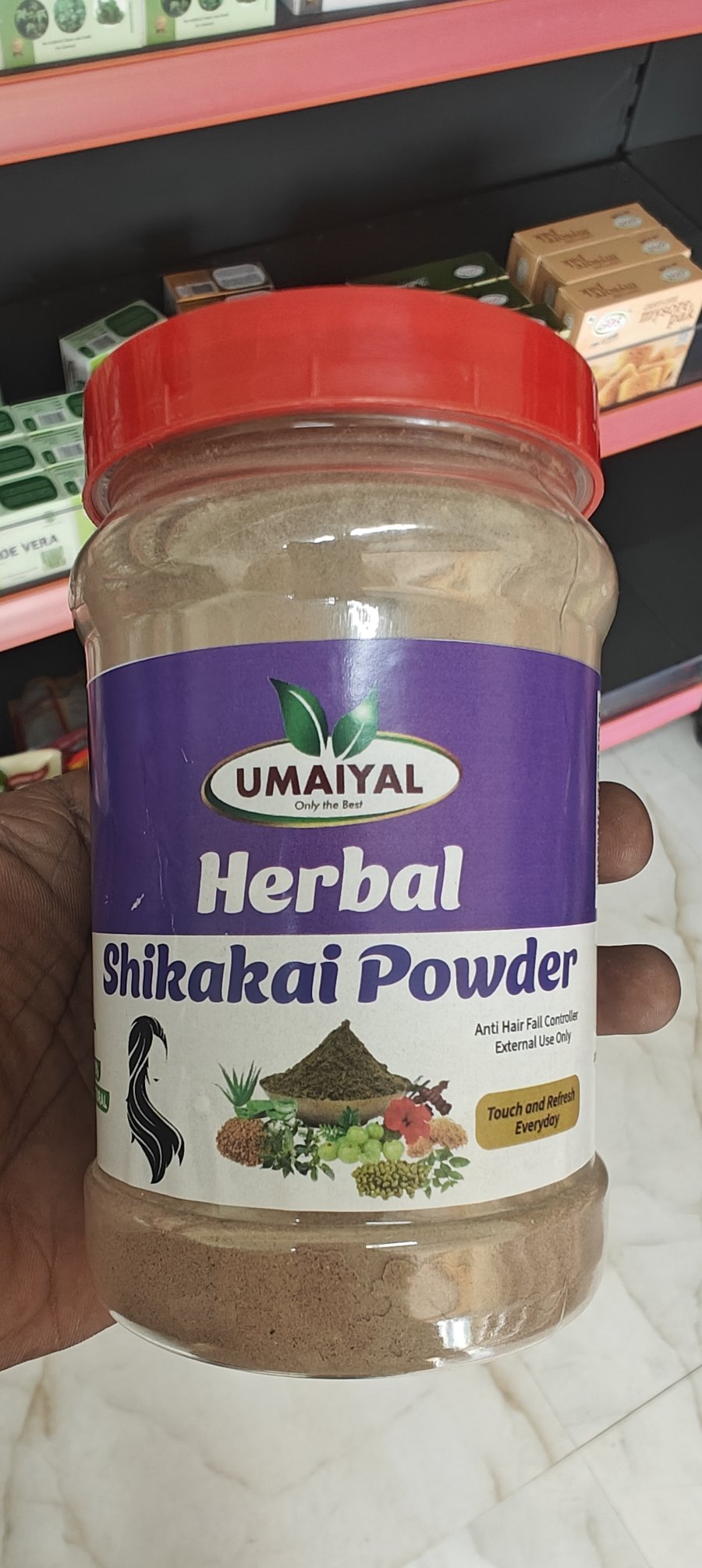 Herbal shikakai powder