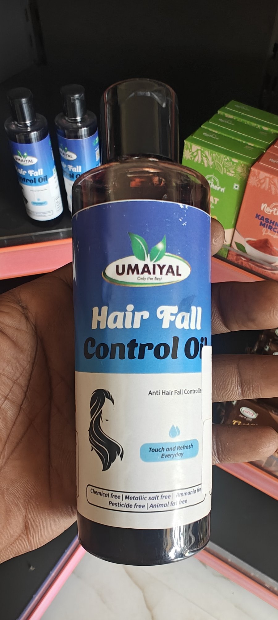 Hair fall control oil