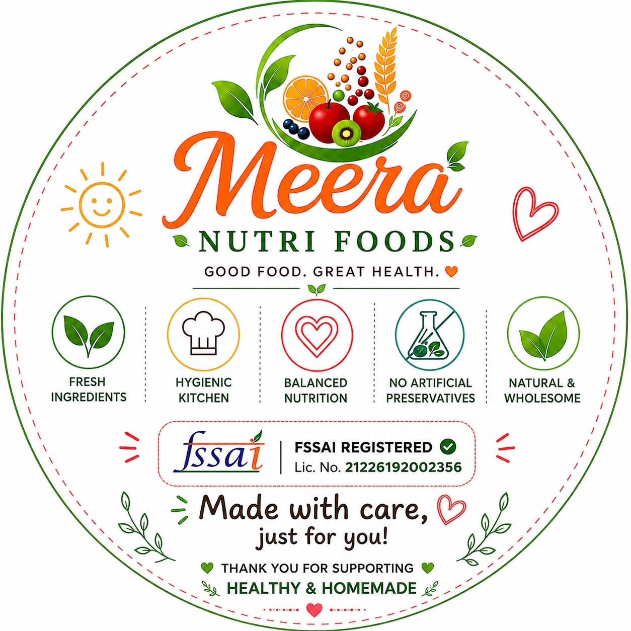 Meera Nutri Foods — Home Chef in Pragathi Nagar, Hosur Main Road