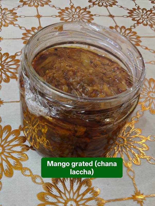 Grated Mango (Chana-Laccha) Pickle
