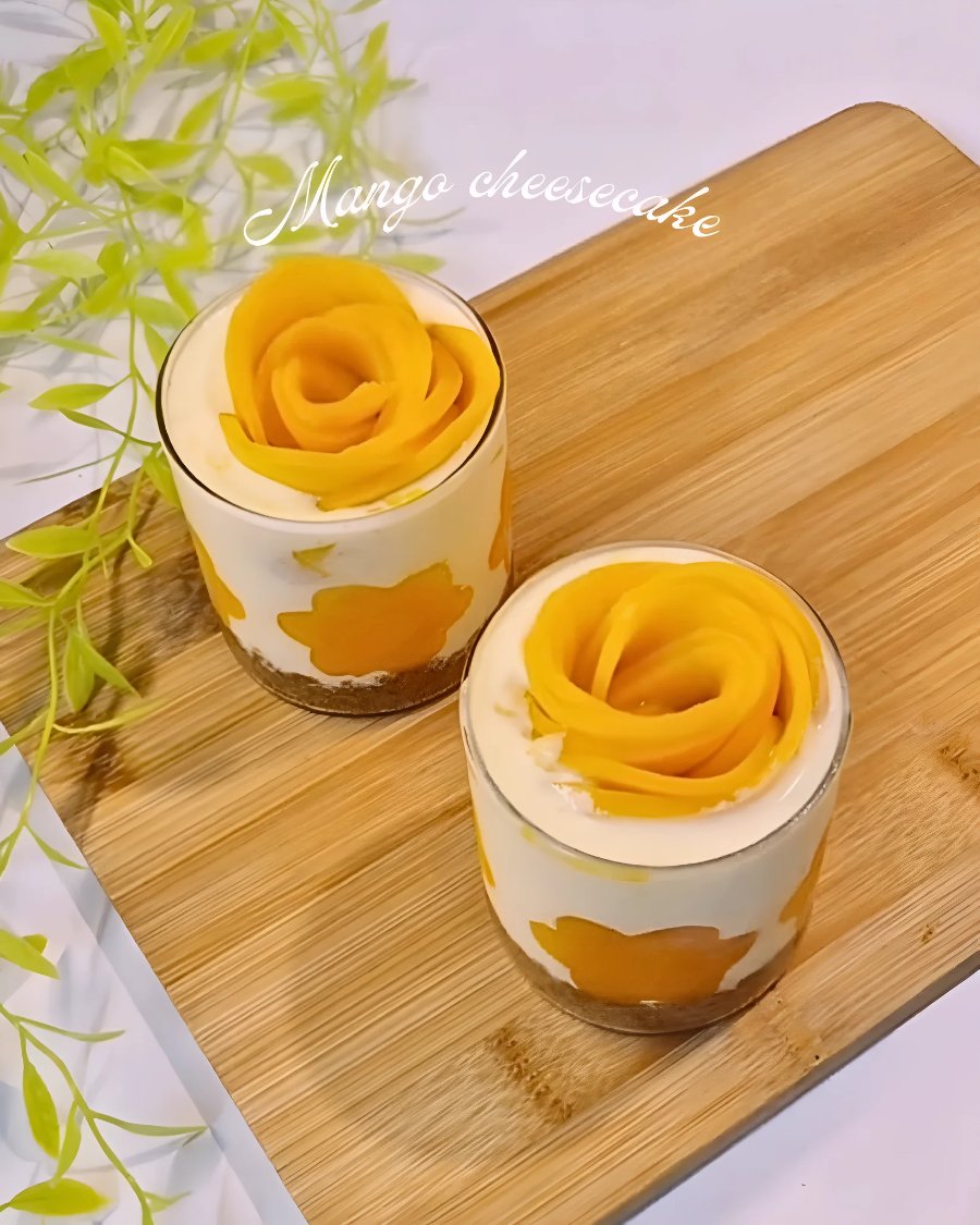 Eggless Cheesecake and mousse