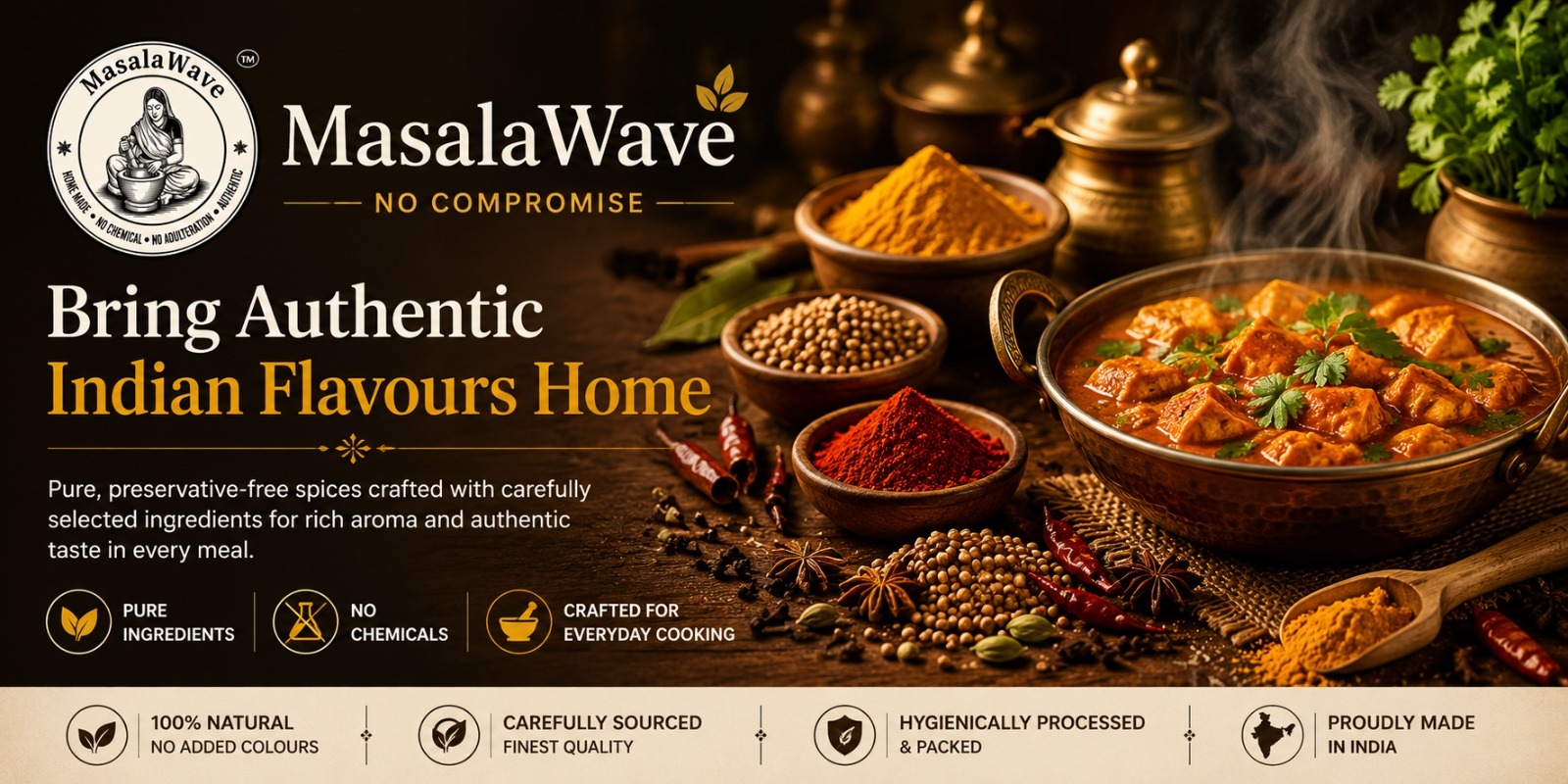 MasalaWave — Home Chef in Basapura