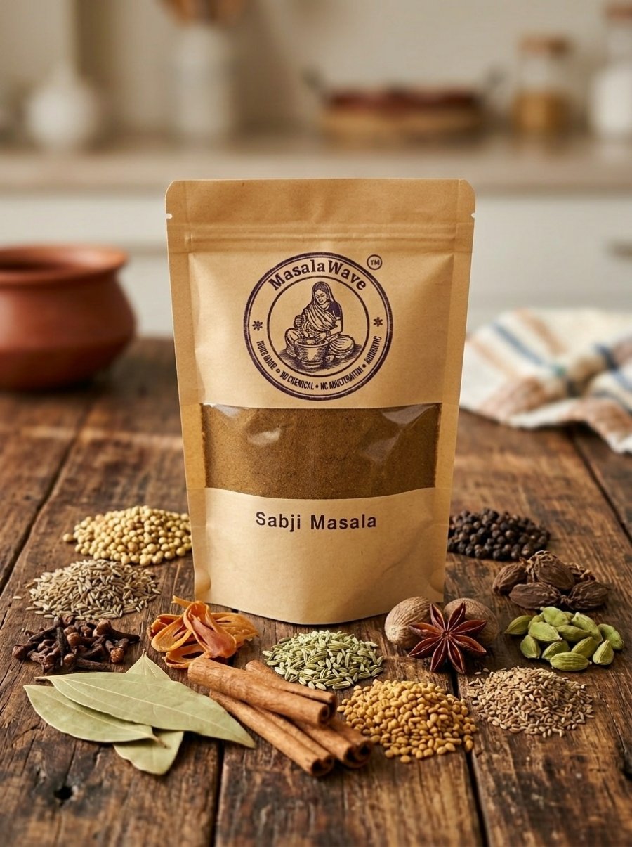 Premium Subji Masala | Roasted | 14 Spices | Vegetarian | 150Gm