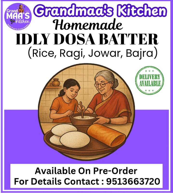 Grandmaa's Kitchen — Home Chef in Chikkathoguru