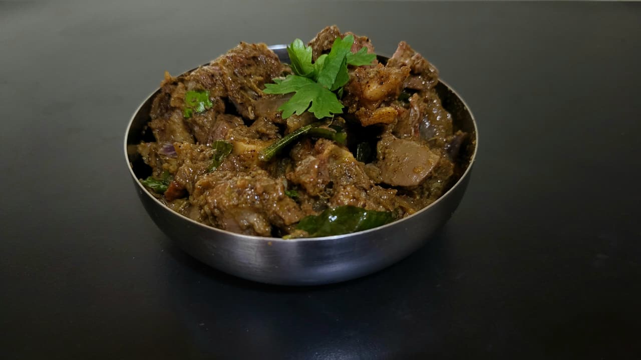 Mutton liver Fry