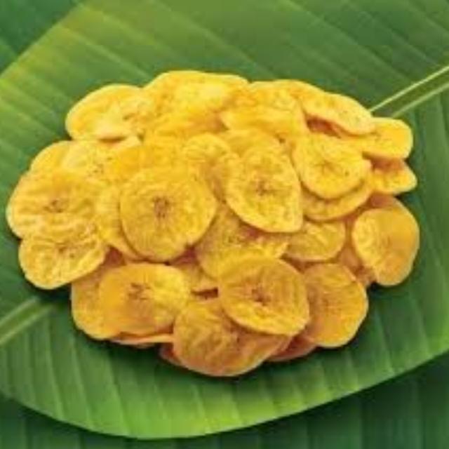 Banana chips round 250gm packet