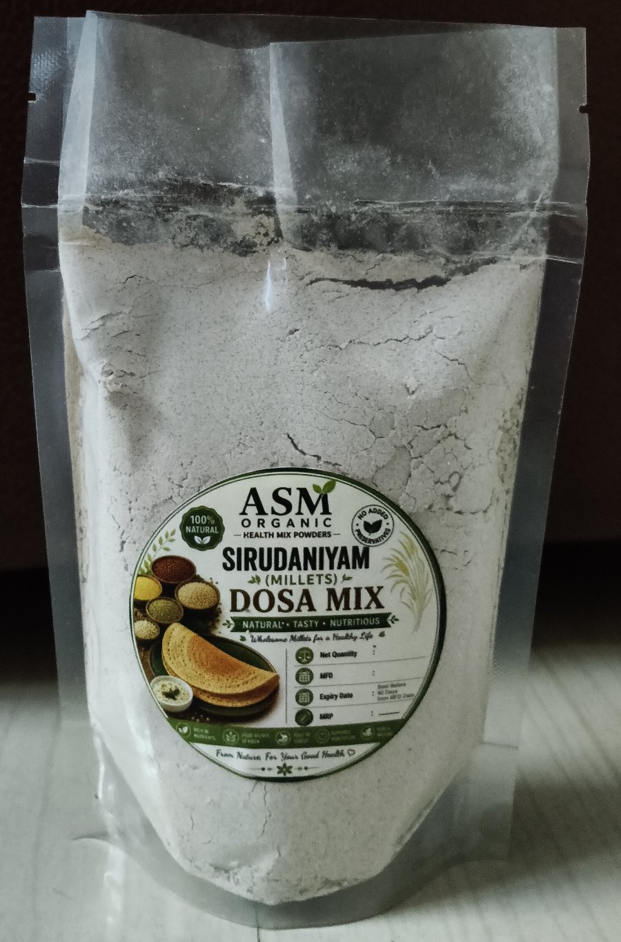 Sirudaniyam (millets dosa mix)