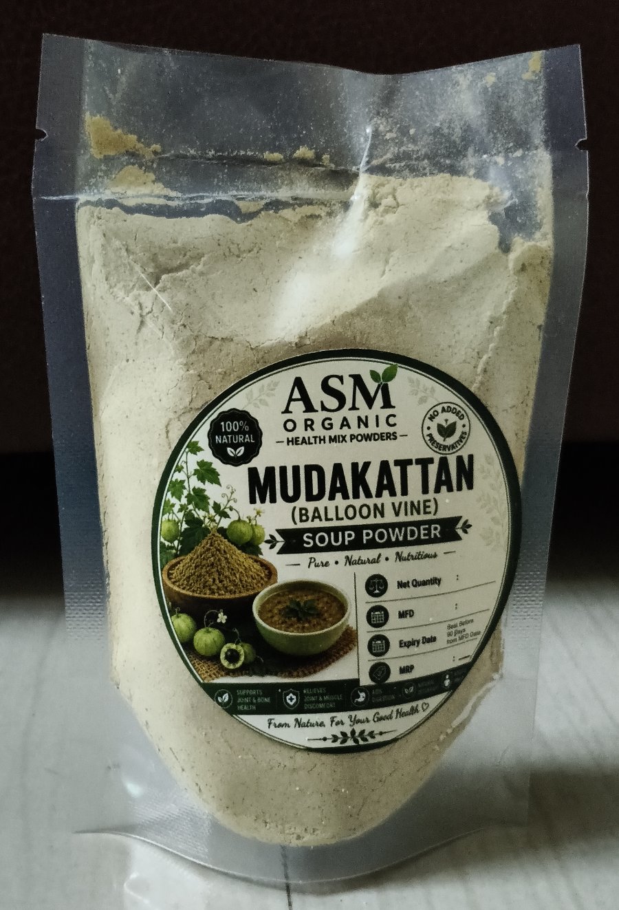 Mudakattan ( balloon vine)soup powder