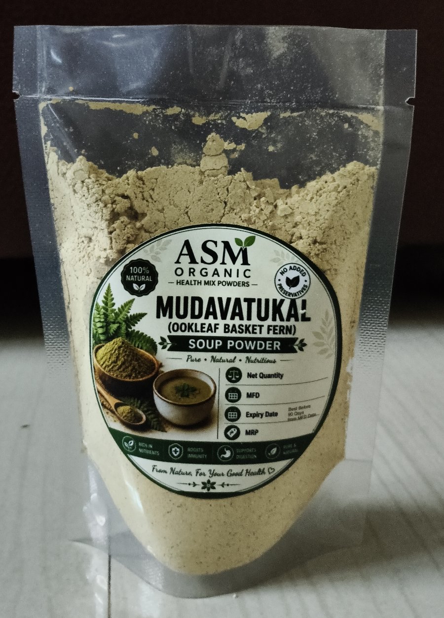Mudavatukal (Ookleaf basket fern) soup powder