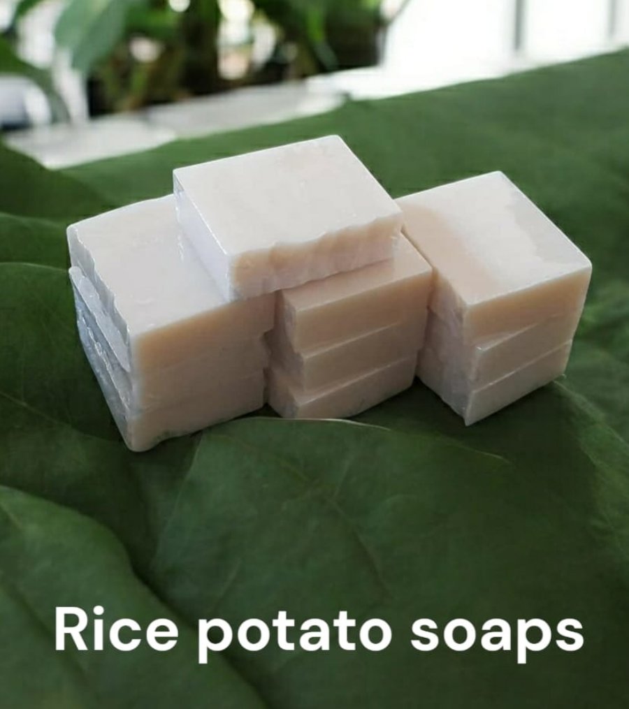 Rice potato soap