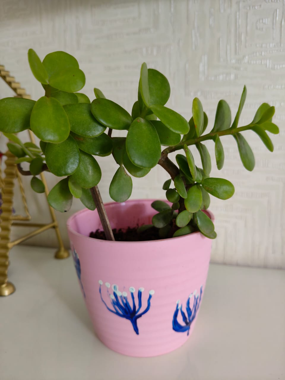 Hand crafted planter