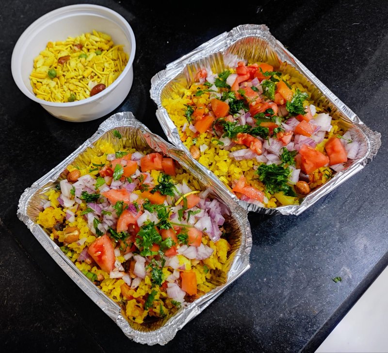 Vegetable Poha