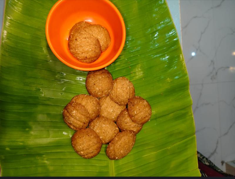 Wheat coconut cookies