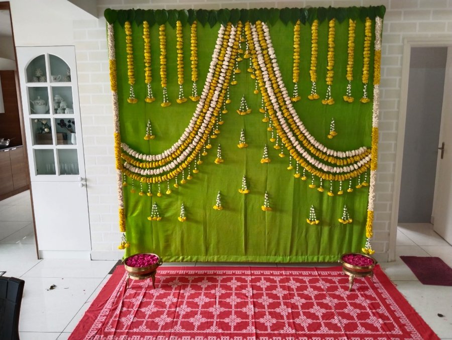 Backdrop setup