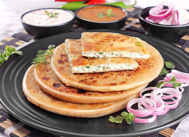 Paneer ka paratha (2nos)