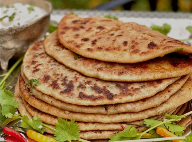 2 piece Gobi paratha