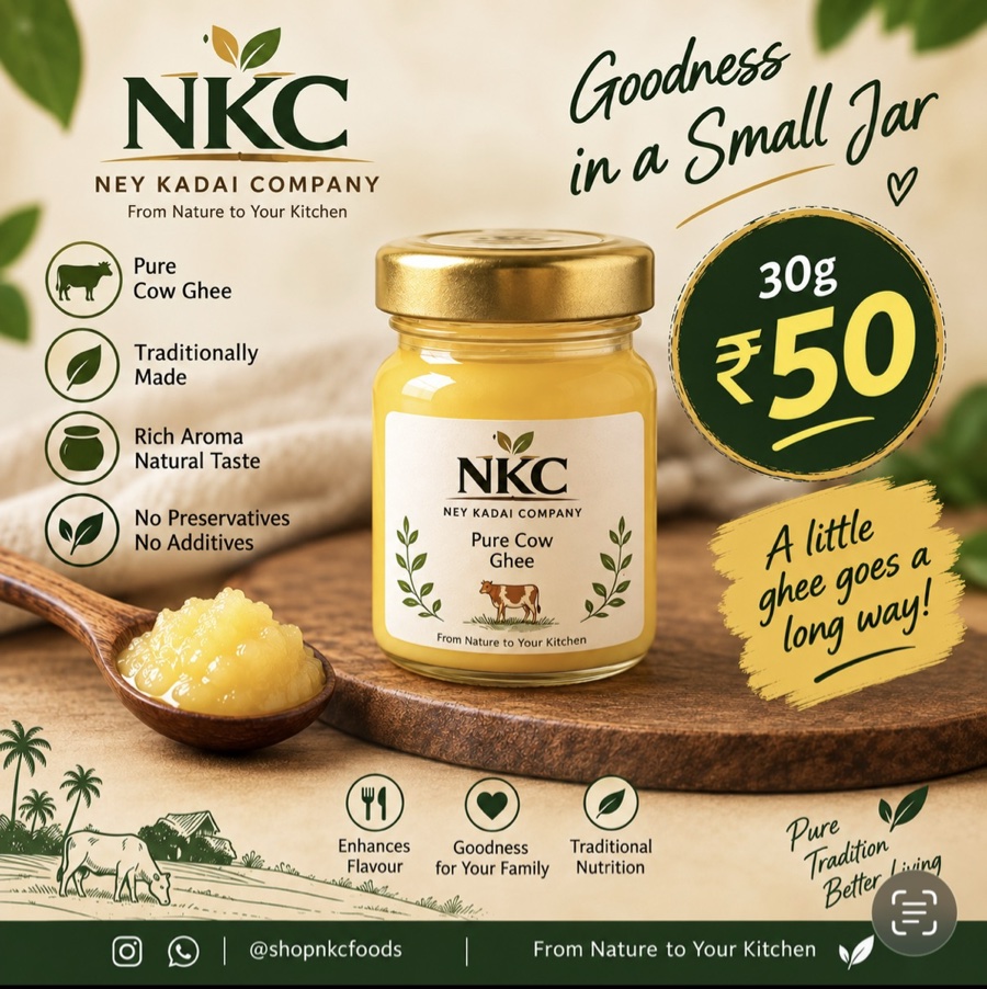 Pure cow Ghee 30gm