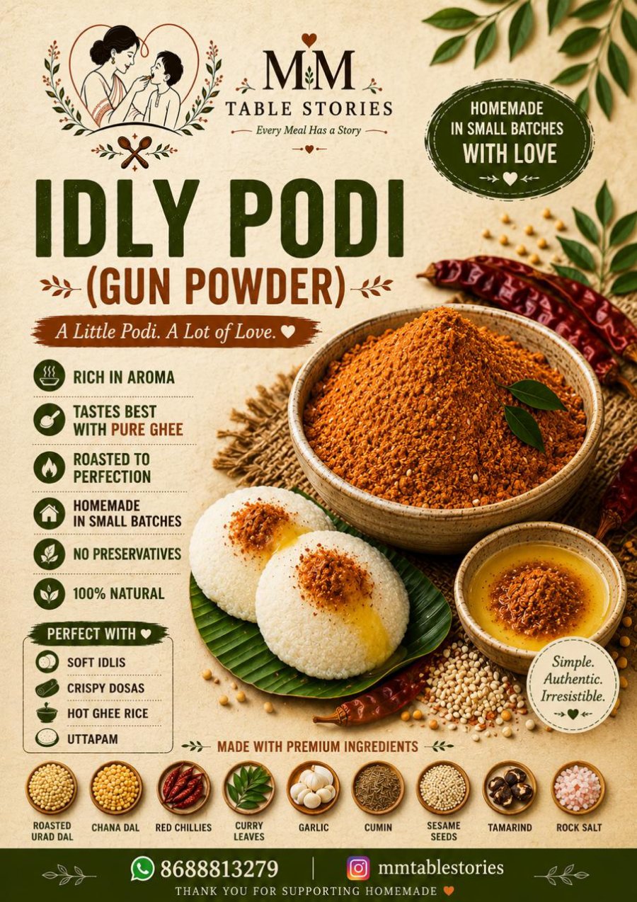 IDLY PODI (GUN POWDER)