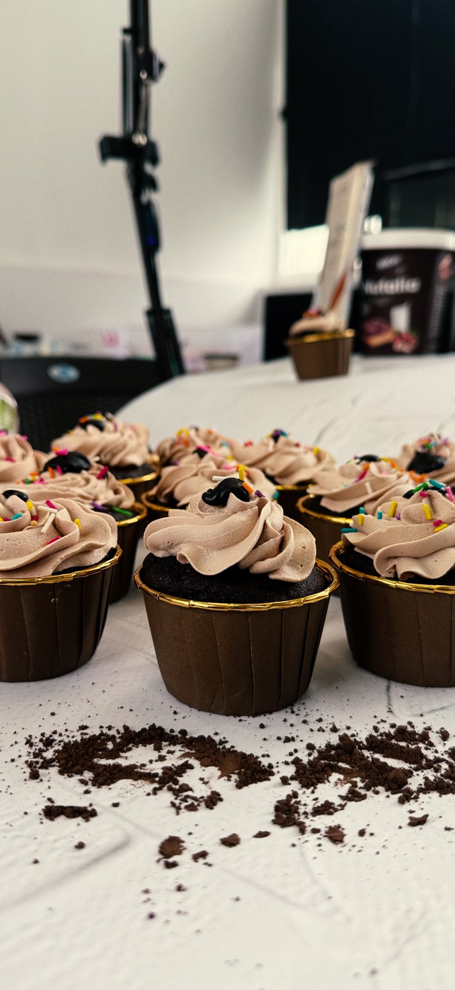 Chocolate Cupcake (Dark Chocolate filling)