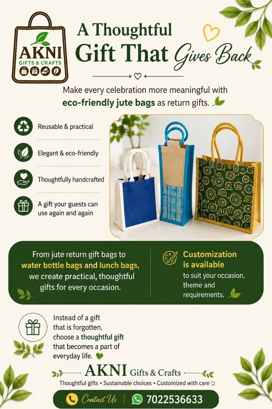 10*10*4 jute bags