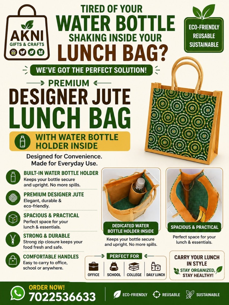 12*13*4 inch lunch bag inside water bottle holder