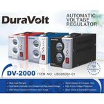 DuraVolt Automatic Voltage Regulator DV-2000 — Black