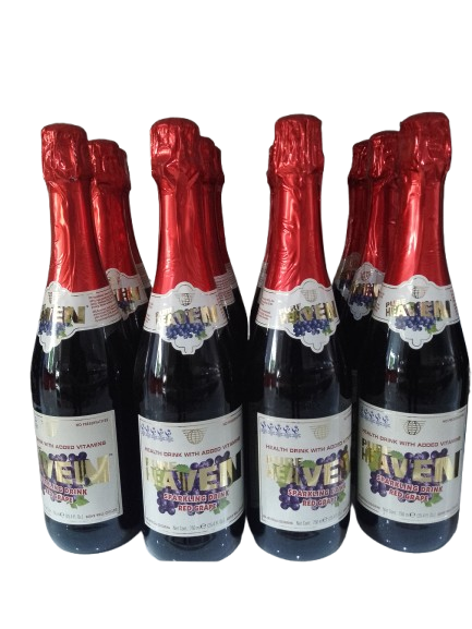 Pure Heaven Sparkling Red Grape Wine — red