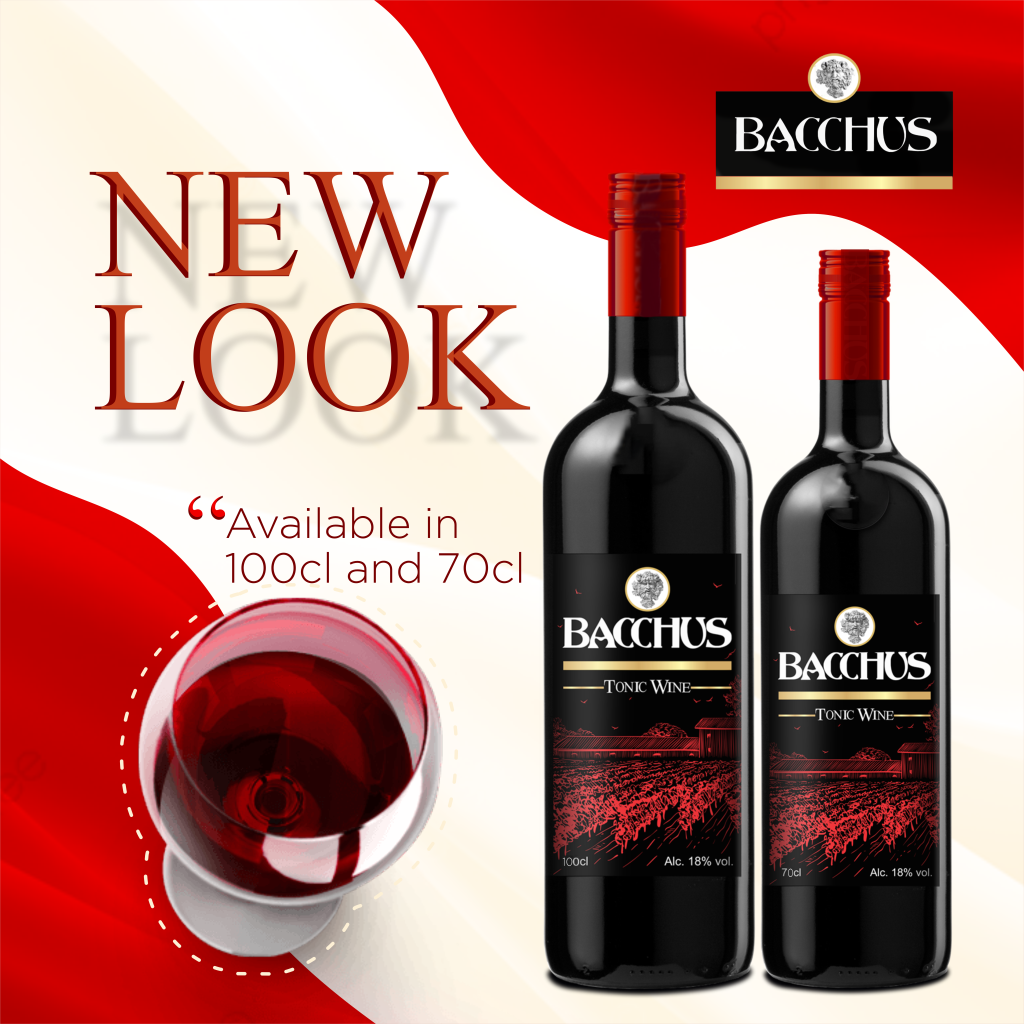 Bacchus Tonic Wine 70cl — red