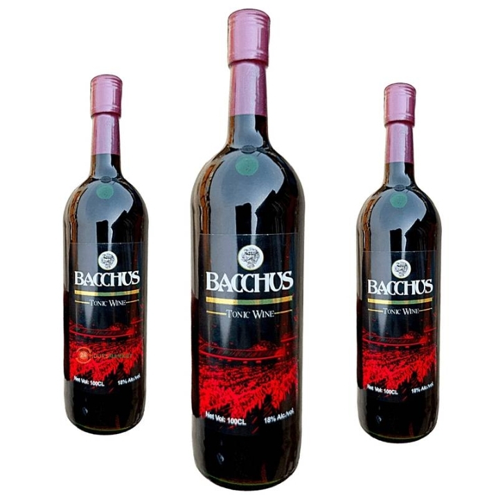 Bacchus Tonic Wine 70cl — carton