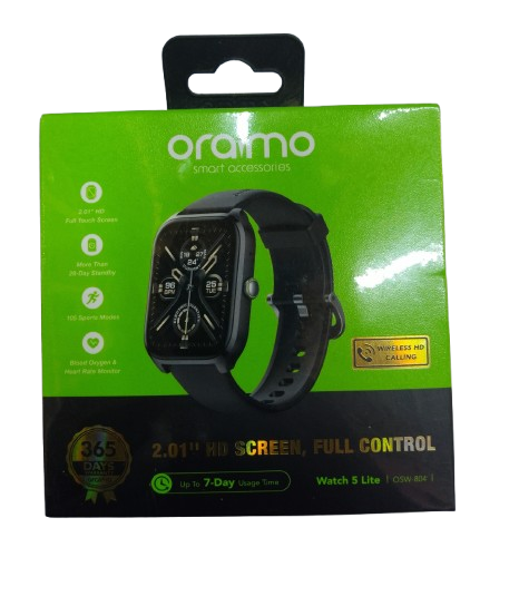 Oraimo Watch 5 Lite 2.01" HD Smartwatch with Wireless Calling — Default