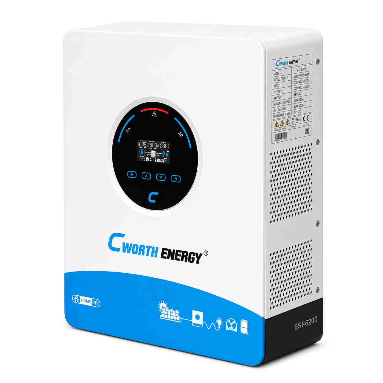 Cworth Energy Hybrid Inverter – Home INV Series | 1.8kva to 12kva — Default