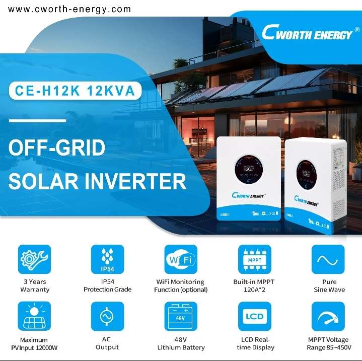 Cworth Energy Hybrid Inverter – Home INV Series | 1.8kva to 12kva — Default