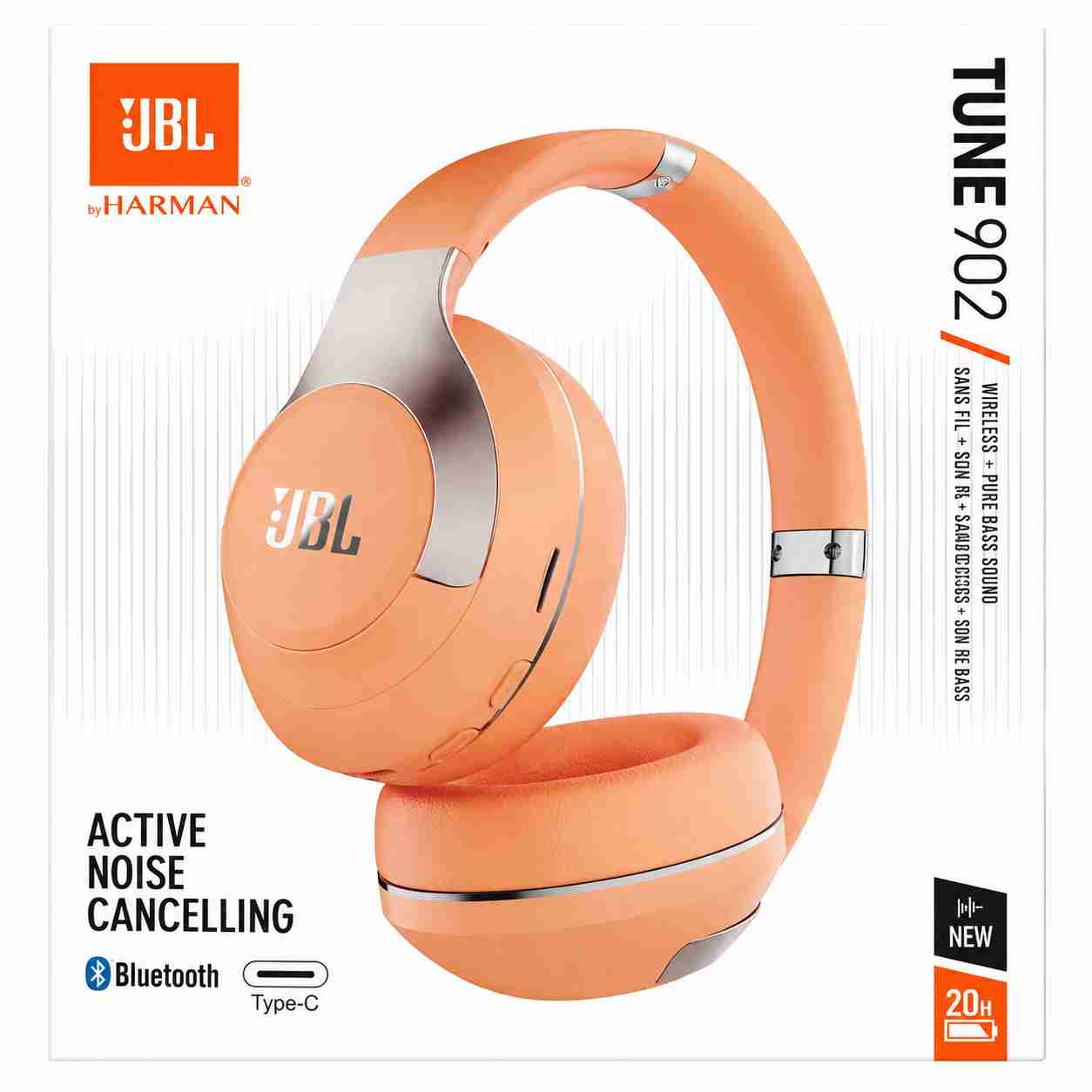 JBL Tune 902 – Wireless ANC Headphones with Pure Bass Sound, 20H Battery | Truevenix Nigeria
