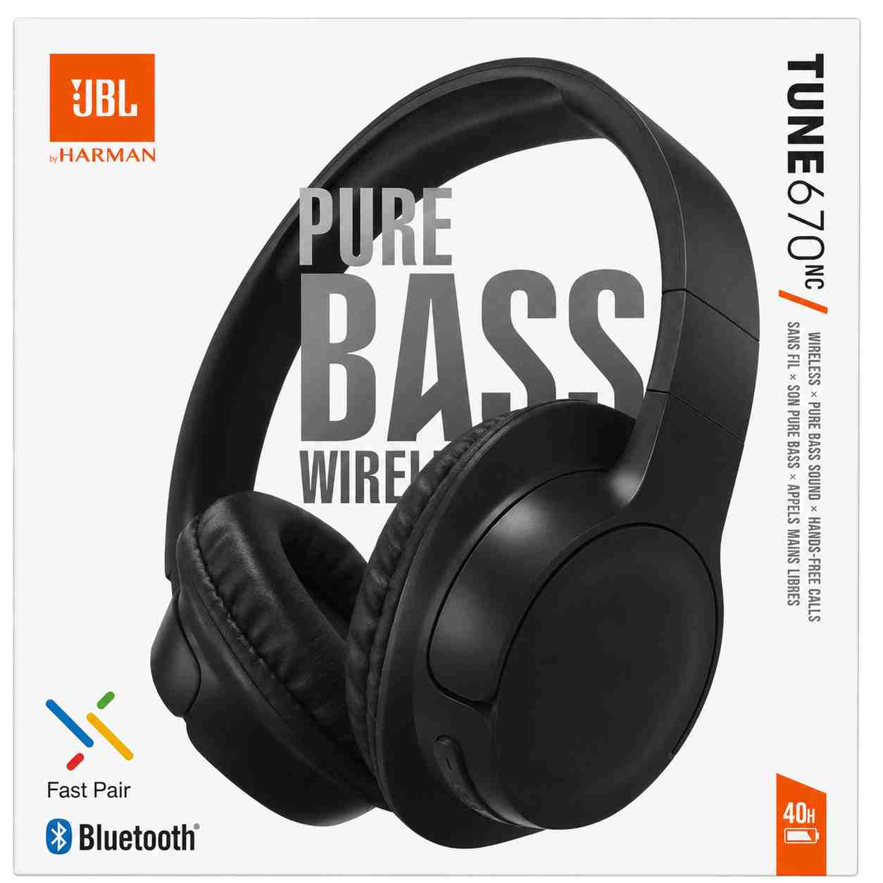 JBL Tune 670NC – Wireless Noise Cancelling Headphones, Pure Bass, 40H Battery | Truevenix Nigeria