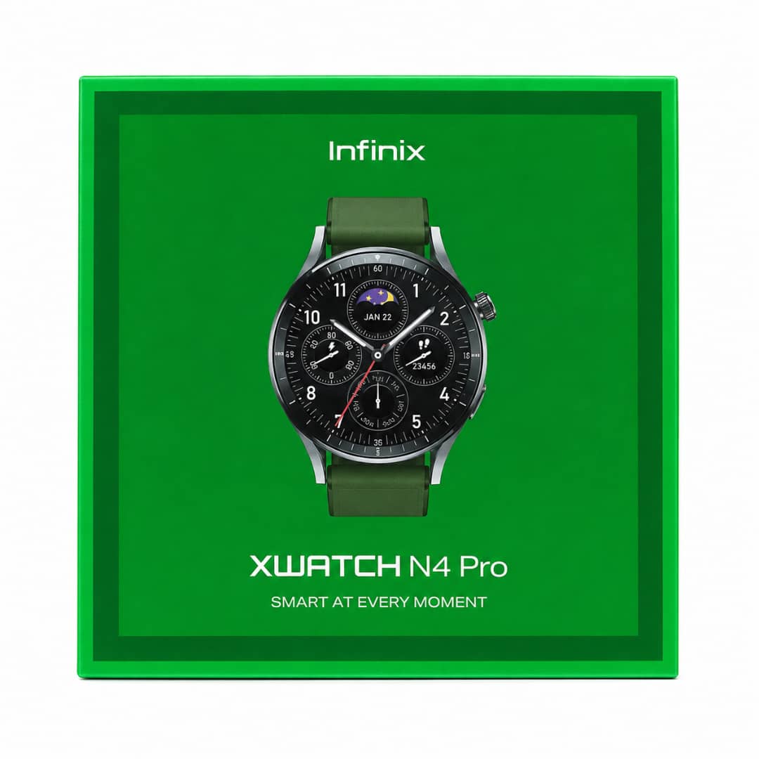 Infinix XWatch N4 Pro – Smart Watch with Premium Dial & Multi-Function Display | Truevenix Nigeria