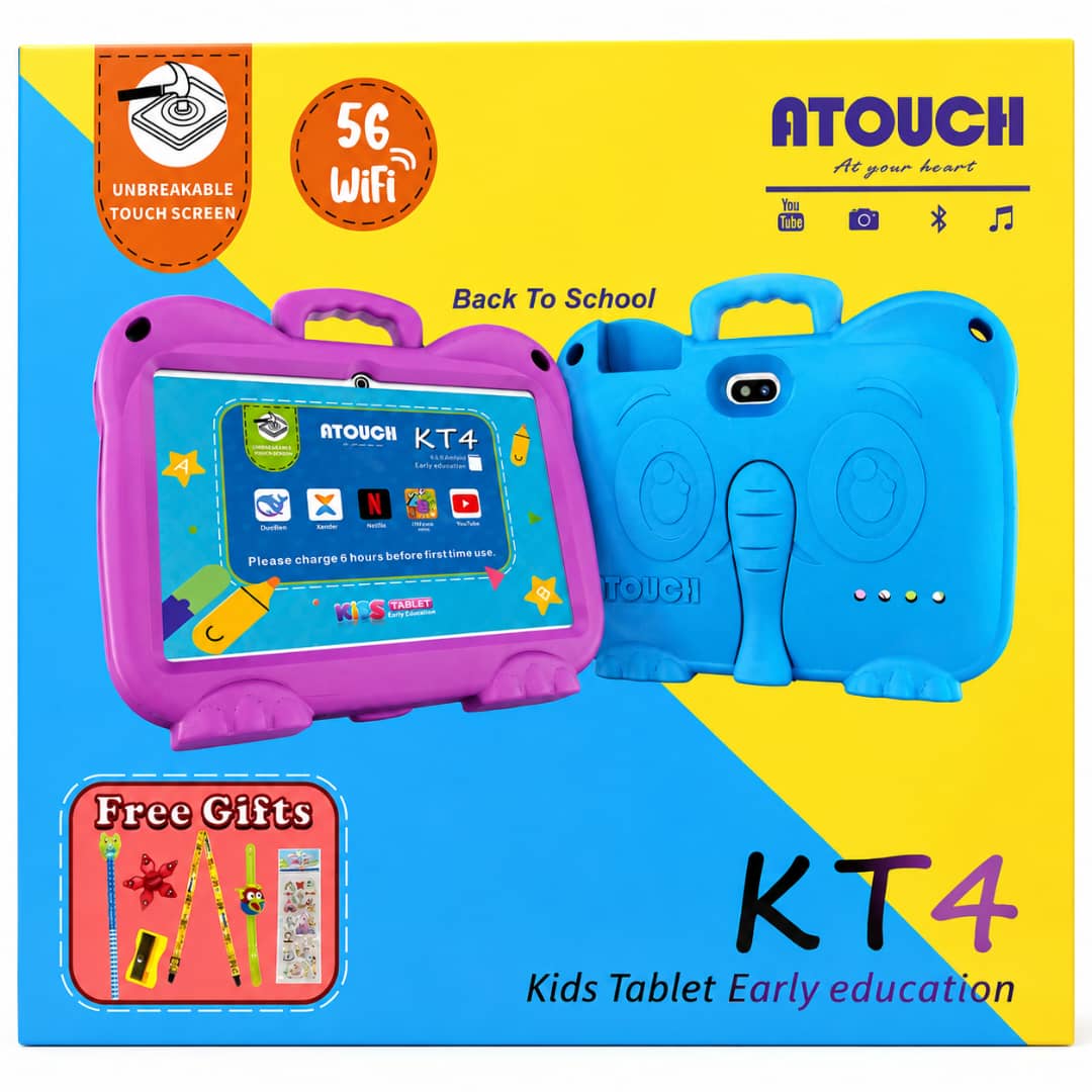 Buy  ATOUCH KT4 Kids Tablet – Unbreakable Screen, WiFi, Free Gifts | truevenix.com