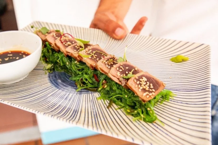 Tataki de atún rojo